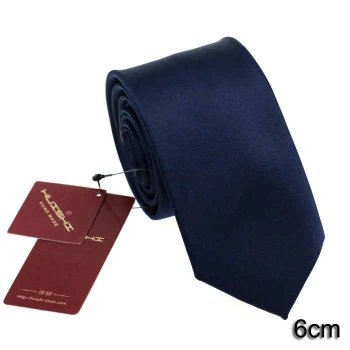 HUISHI Dark Blue Document Necktie for Men, 8 Styles, 8cm, 6cm, Waterproof, Jacquard, 03/Wear, Craings.com, Wedding Party