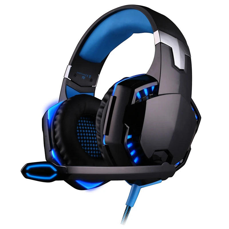 Stereo Bass Gaming Headset with Mic, Wired Headphones for PC, Computer, Gaming Machine, Gamer