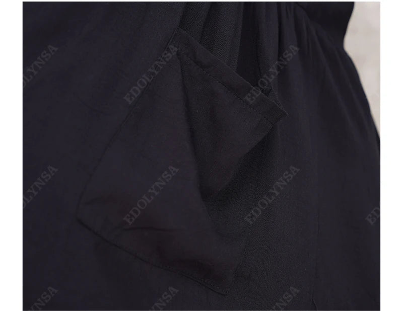 Cache maillot de bain col V pour femmes — robe de plage sexy, tunique décontractée longue, été 2023