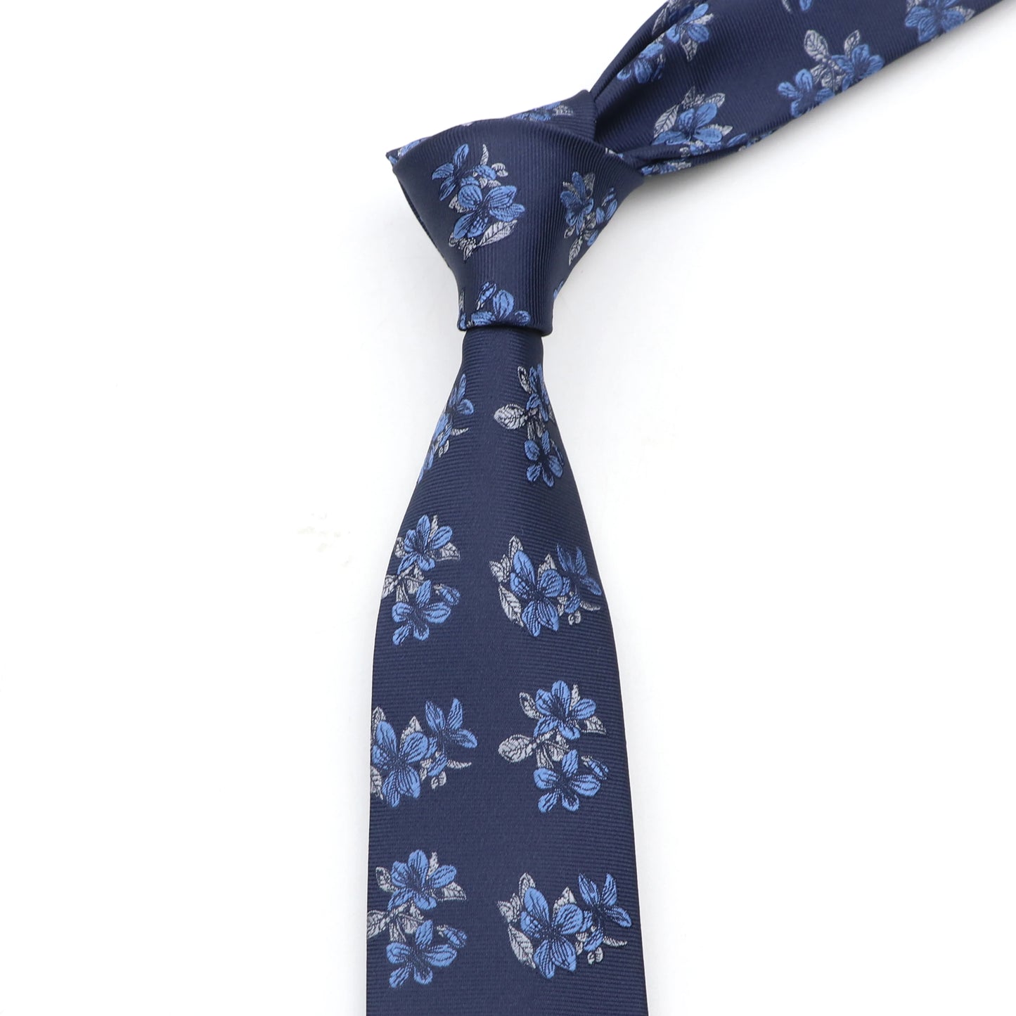 New Men's Floral Tie Feather Elk Geometric Pattern Red Blue Ties Leisure Business Daily Wear Tie Wedding Party Gift