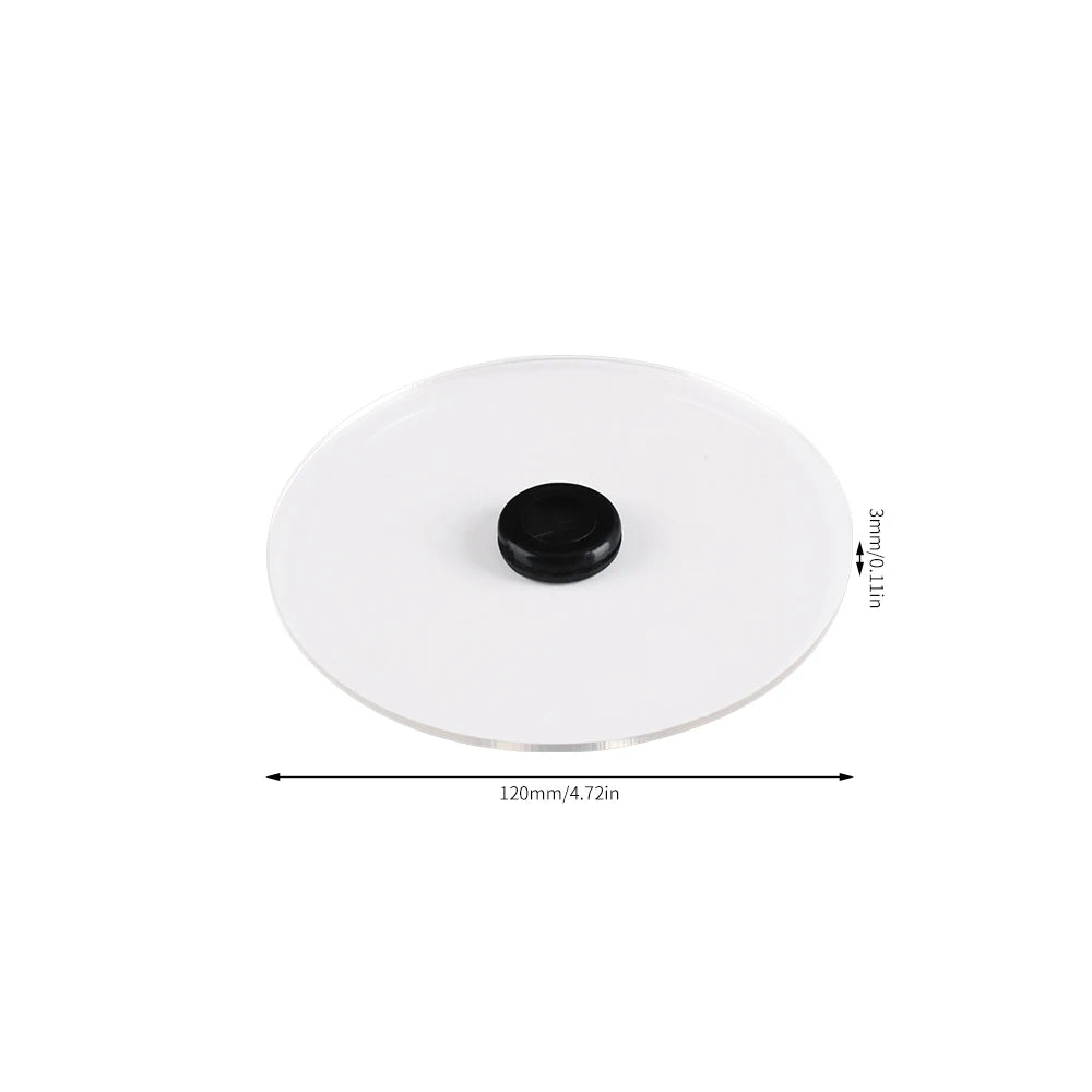 Molecular Gastronomy Smoke Cloche, Food-Grade Lid, Smoking Gun Dome Cover, Smoke Infuser Accessory, Cake, Steak, Cooking Dish