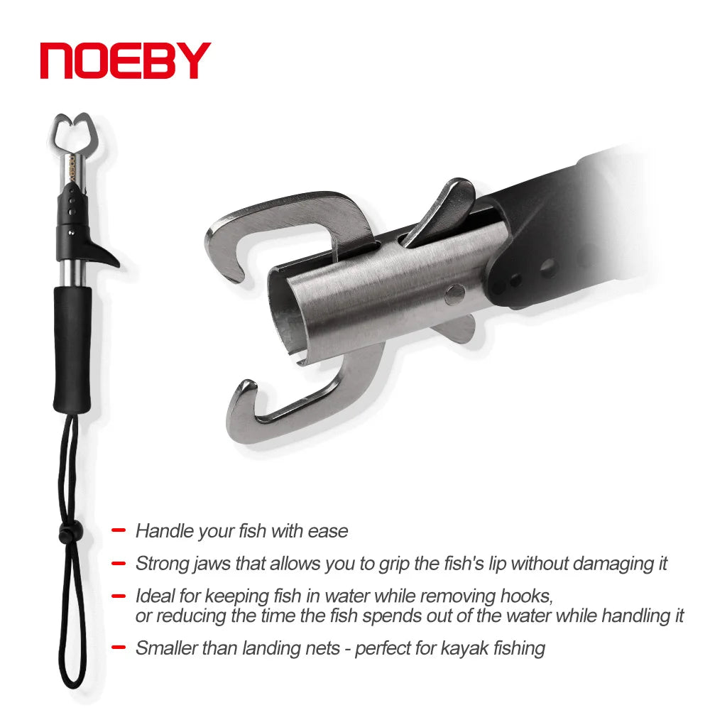 NOEBY Pince de Pêche Multifonctionnelle — Outil Pro Acier Inoxydable