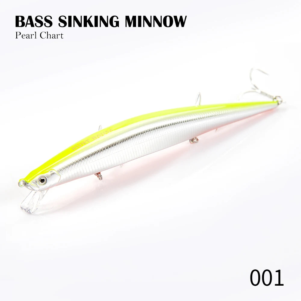 Leurre de Pêche Hunthouse Tide Vairon 175mm 31g — Bar, Brochet & Jerkbait