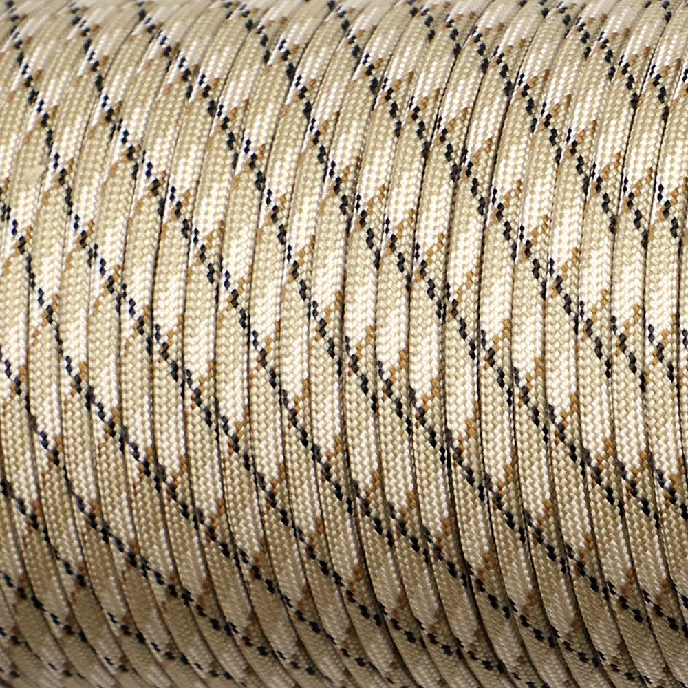 Corde paracorde 5/15/30m, 7 brins, 4mm, militaire tactique 550, cordon de Parachute, accessoires de Camping, ligne de Bracelet de survie en plein air, bricolage