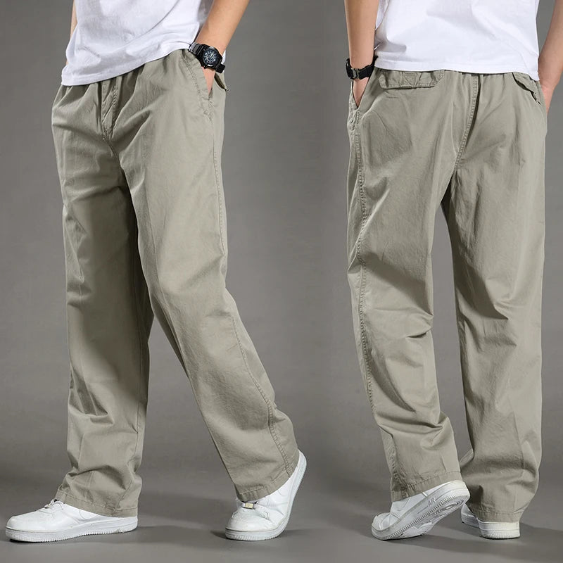 Pantalon Cargo homme été printemps coton vêtements de travail nouveau en grande taille 6XL décontracté escalade Joggers pantalons de survêtement Hombre automne pantalon