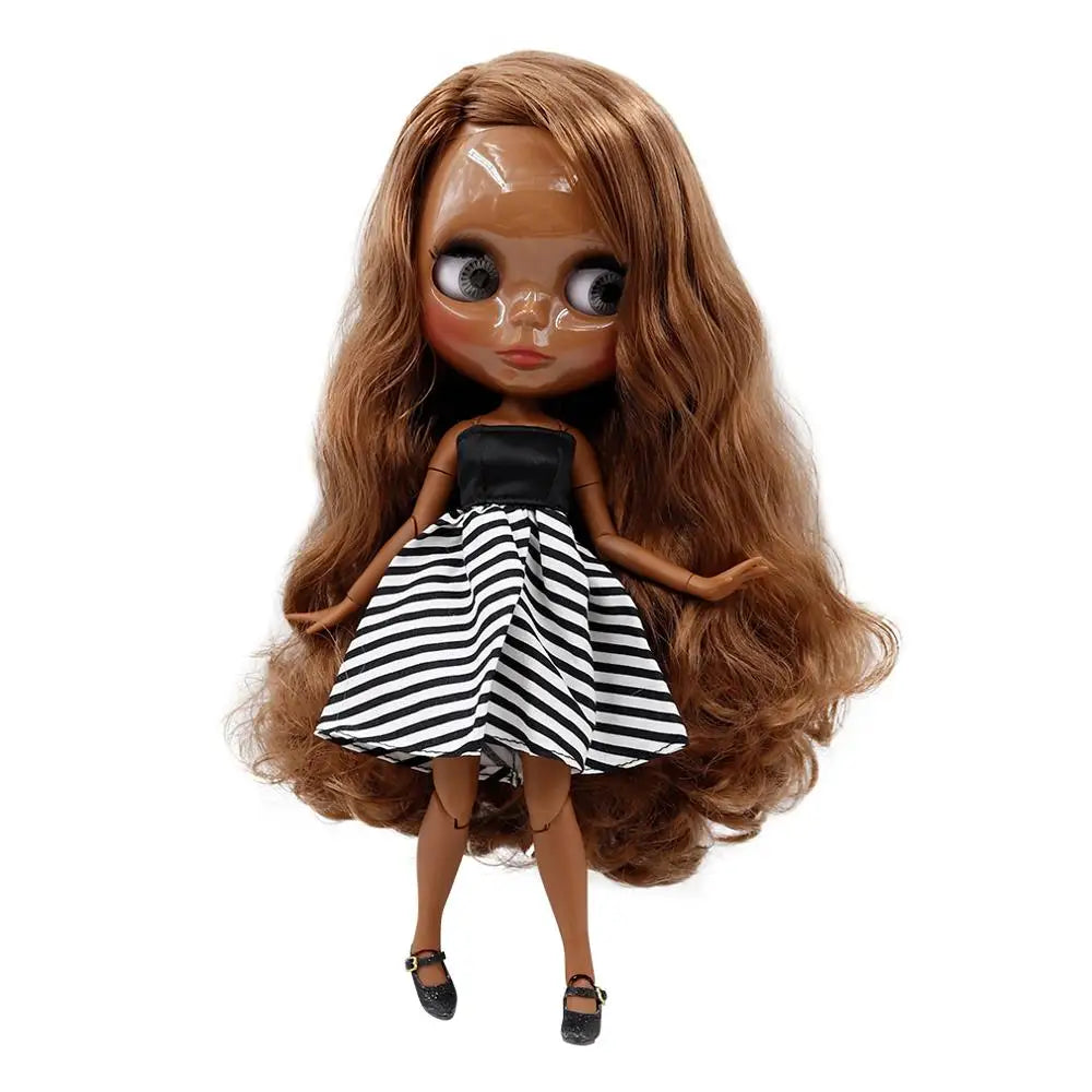 ICY DBS Blyth Muñeca de 1/6 cuerpo articulado DIY BJD juguetes de moda muñecas niña regalo oferta especial en venta con set de manos A y B