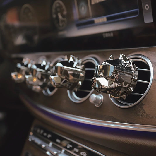 No Bulldog Perfume Car Air Freshener Car Perfume Auto Decor Car Scent Clip Bulldog Perfume Car Fragrance Car Diffuser