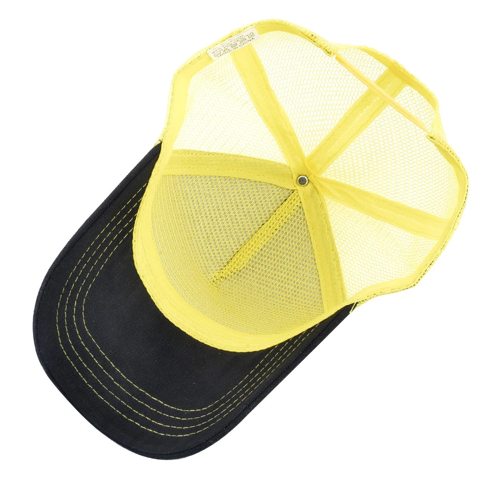 Casquette de Baseball en maille respirante pour femmes, casquette de camionneur avec Patch Albacore, Hip Hop, Casquette en os à rabat