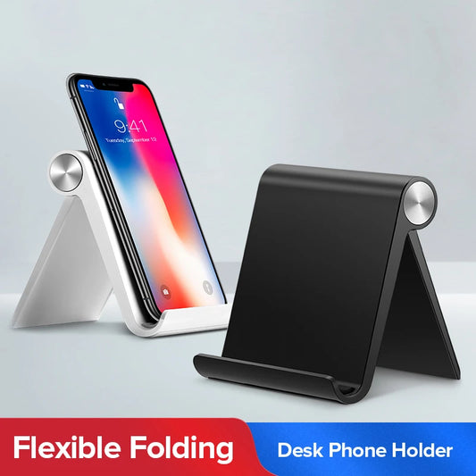 Support de téléphone smartphone et tablette — bureau, portable, universel