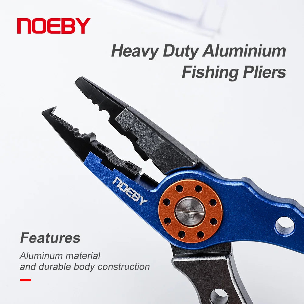 NOEBY Pince de Pêche Multifonctionnelle — Outil Pro Acier Inoxydable