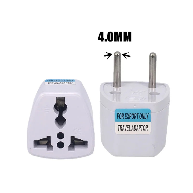 Adaptador de enchufe universal Kr, americano, europeo, AU, EU a US, UK, adaptador de viaje para EE. UU., Israel, Brasil, convertidor de enchufe para Japón, Corea
