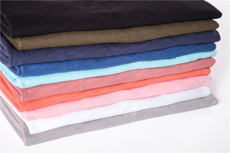 100% coton hommes T-shirt décontracté doux Fitness été mince T-shirts hommes vêtements de maison col rond à manches courtes solide T-shirt pour hommes