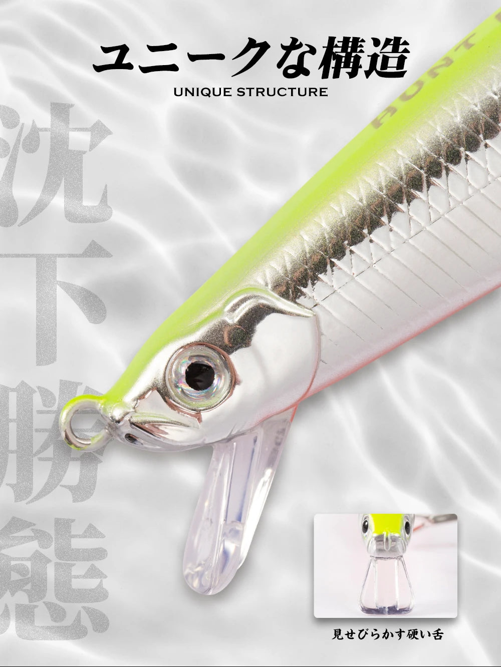 Leurre de Pêche Hunthouse Tide Vairon 175mm 31g — Bar, Brochet & Jerkbait