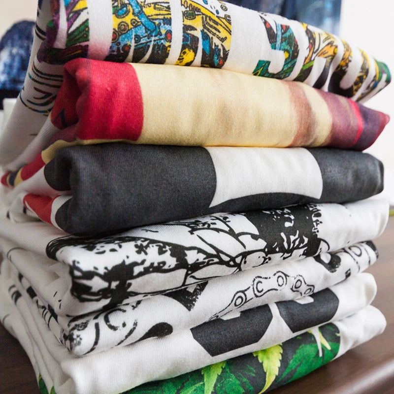 T-shirt moto 2021-2024 — 100% coton, col rond, manches courtes, homme, streetwear (v2)