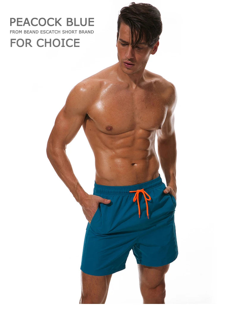 ESCATCH Maillot de Bain Short Homme — Natation, Surf, Course, Sport