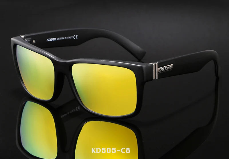 Lunettes de soleil sport polarisées — couleurs choquantes, conduite extérieur, photochromiques, avec boîte