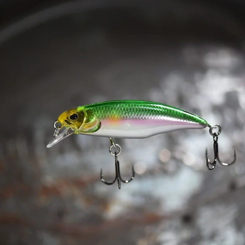 Japon modèle chaud coulant méné leurres de pêche 52mm 4.5g Jerkbait bar brochet Carkbait Wobblers nageur appât dur professionnel