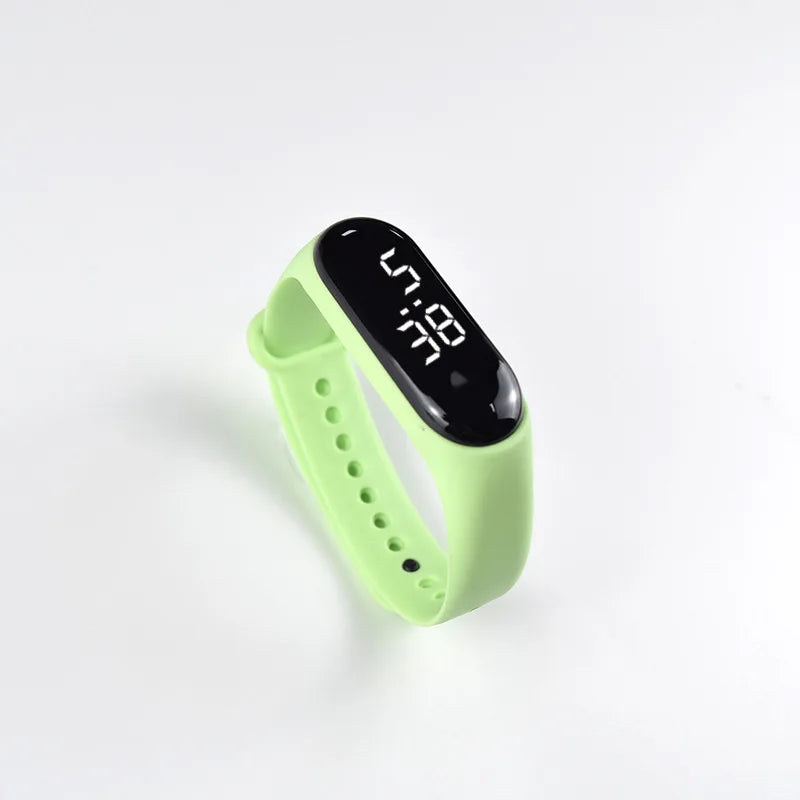Reloj deportivo impermeable para niños, reloj SpidSuffolk Butter para niñas, pulsera electrónica, reloj táctil LED, de moda