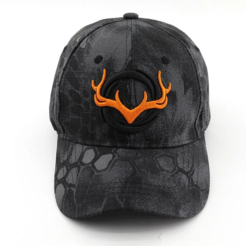 Nueva gorra de béisbol de camuflaje, gorras de pesca para hombre, caza al aire libre, sombrero de jungla de camuflaje, gorra táctica de Airsoft para senderismo
