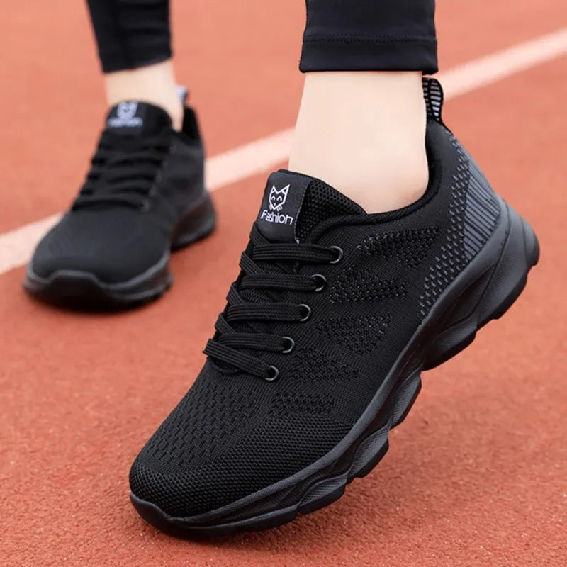 Zapatillas de deporte para mujer, zapatos de moda con plataforma, zapatillas para mujer al aire libre, zapatos deportivos transpirables para mujer, zapatillas de deporte