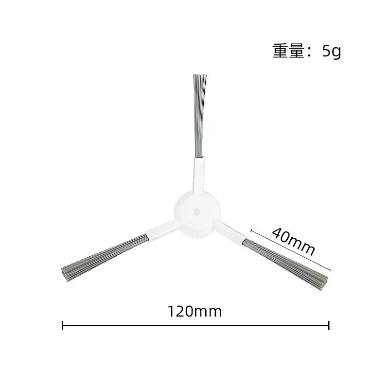Bolsa para polvo para robot aspirador Xiaomi X20 + / X20 Plus, accesorios de trapeador y rejilla, cepillo lateral principal, filtro Hepa, piezas de repuesto