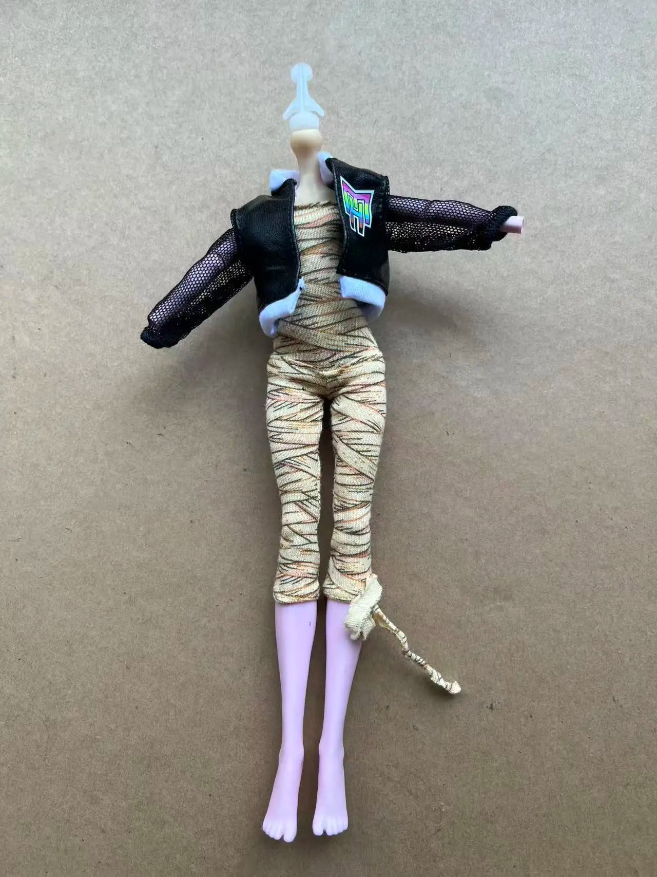 Ensemble de vêtements DIY pour poupée 1/6 — tenue danse colorée, manteau, t-shirt, pantalon, jupe, accessoires créatifs