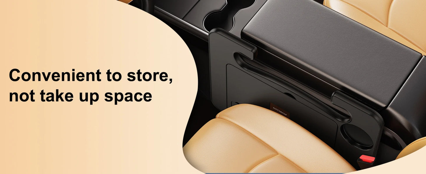 Eary – bureau à volant de voiture pour ordinateur portable, accessoires de voyage sur route, Table pour hommes et femmes, plateau de travail pour manger avec porte-boissons