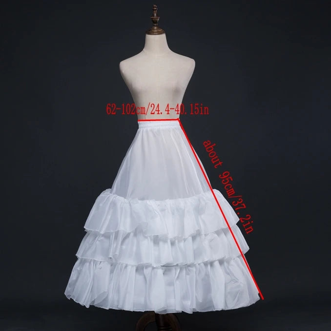 Jupon Crinoline, jupe cerceau, sous-jupe Vintage pour robe, plusieurs Styles pour mariage nuptial
