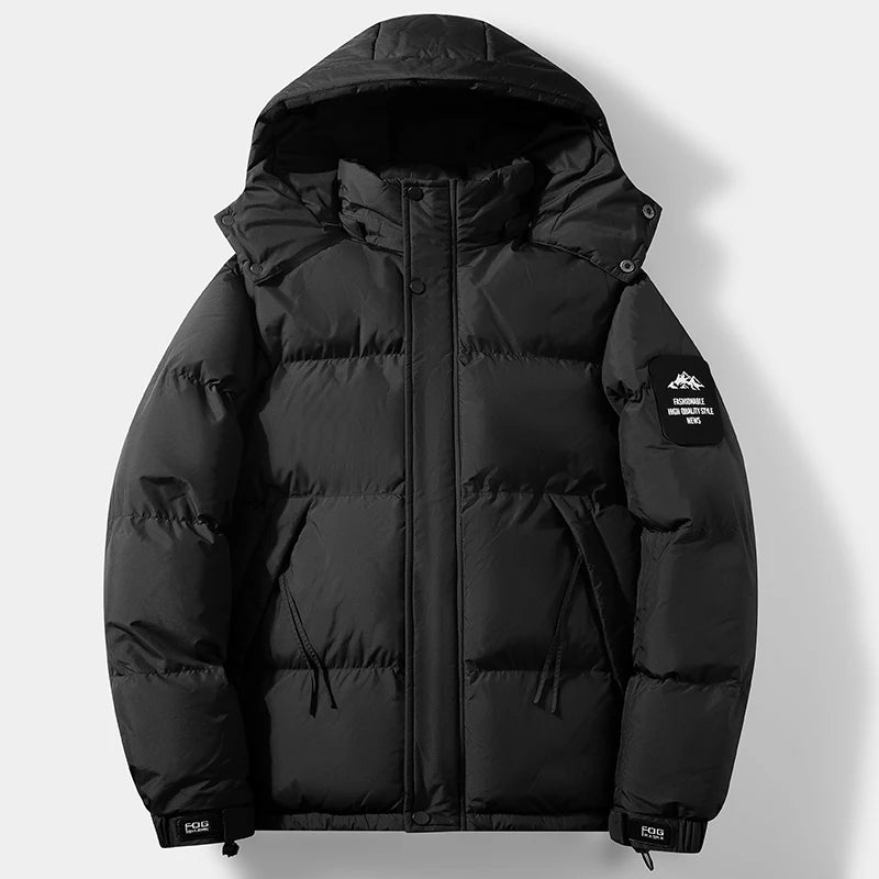 Veste à capuche pour hommes, vêtements d'extérieur, randonnée, Camping, coupe-vent, respirant, chaud, en coton, confortable, à la mode et tendance, hiver