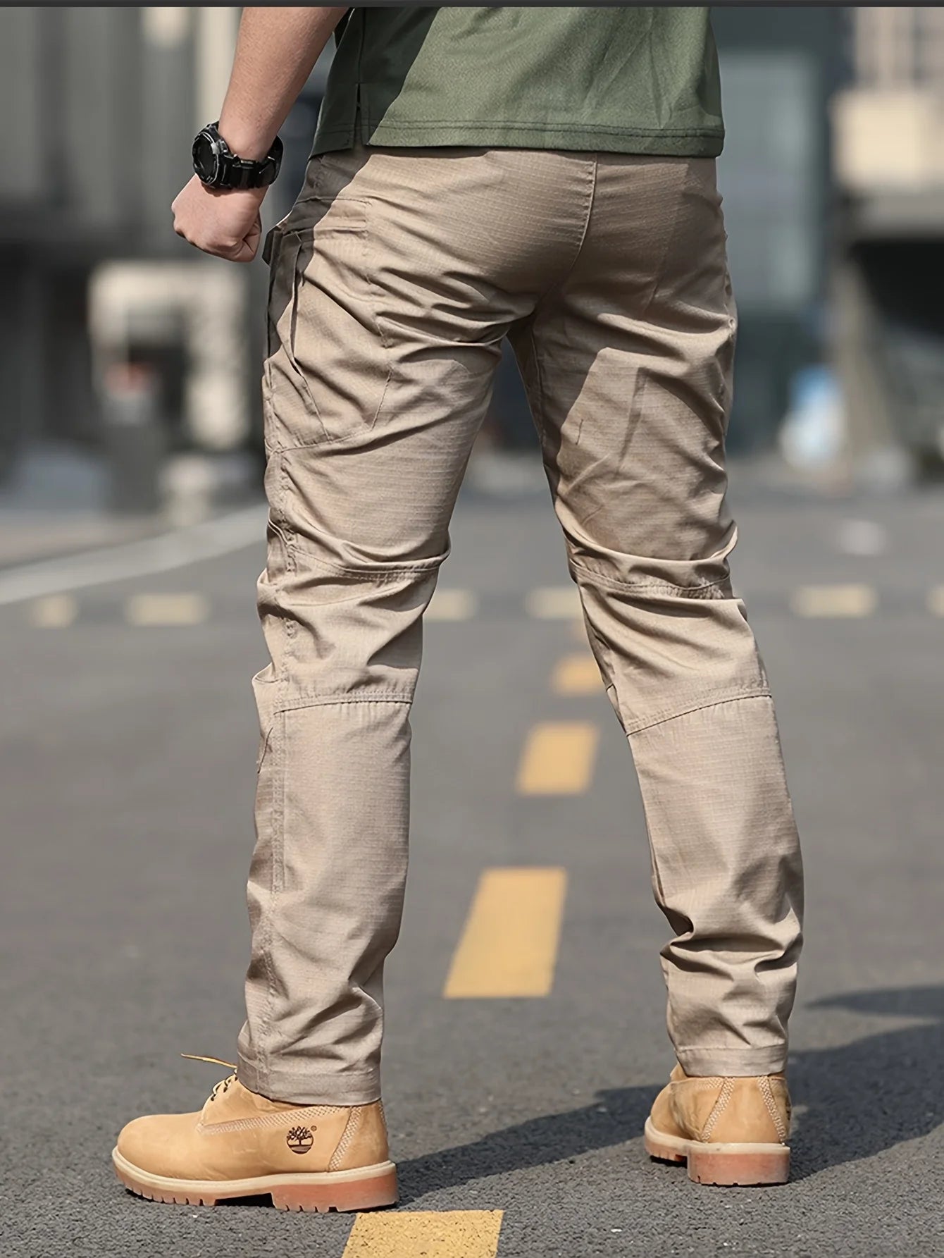 Pantalon Cargo tactique pour hommes, grande taille 6XL, pantalon de sport décontracté en plein air, randonnée pêche, imperméable, multi-poches