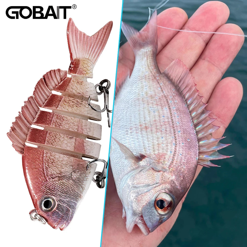 Swimbait 16.5g 8cm leurre multi-joint crayon à coulage lent gabarit en métal VIB Pesca Wobbler triple crochets matériel de pêche à la carpe appât dur