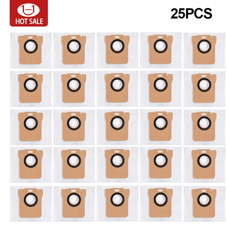 Bolsa para polvo para robot aspirador Xiaomi X20 + / X20 Plus, accesorios de trapeador y rejilla, cepillo lateral principal, filtro Hepa, piezas de repuesto