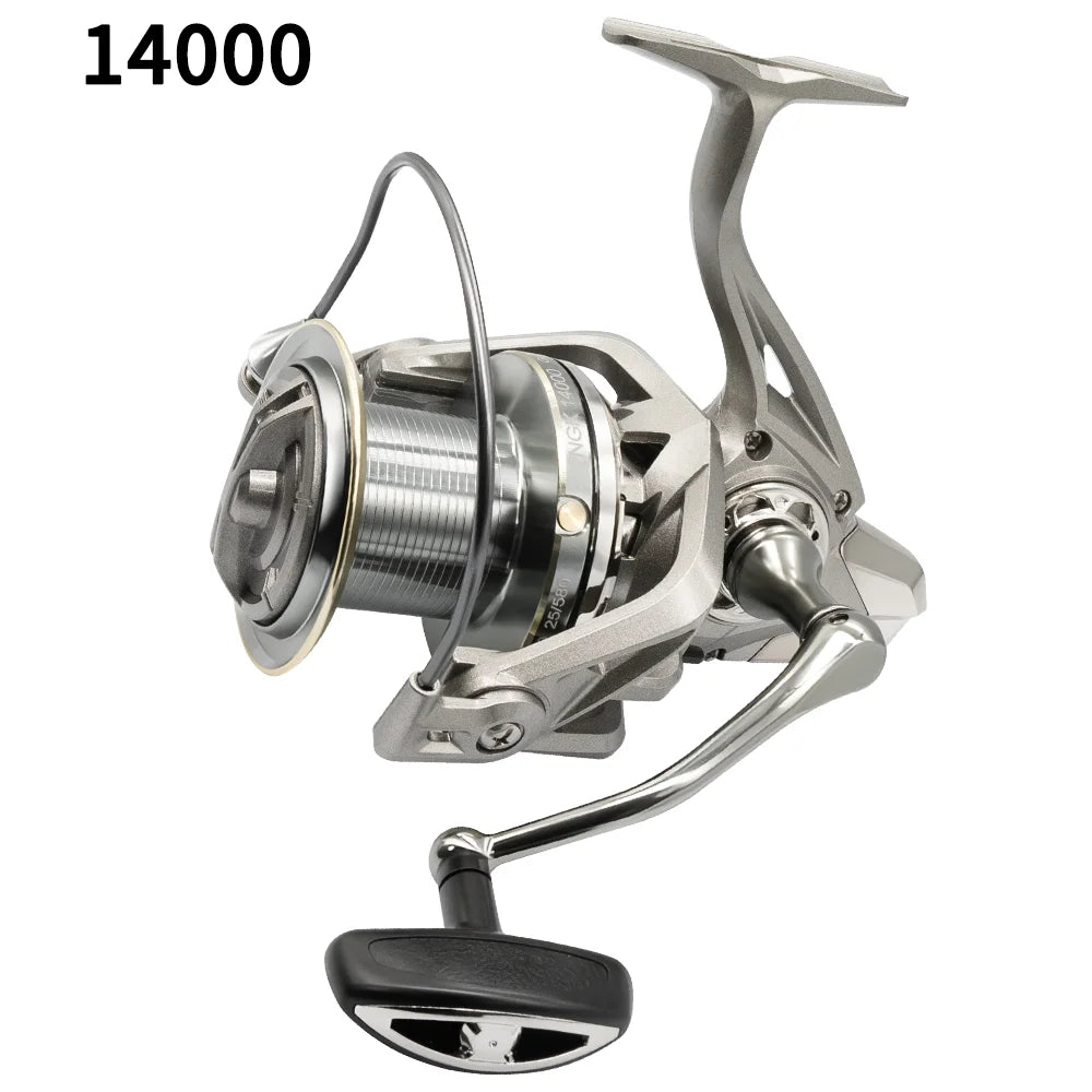 NGK roulement en acier inoxydable moulinet de pêche 8000 9000 10000 12000 14000 25KG puissant moulinet eau salée eau douce glisser