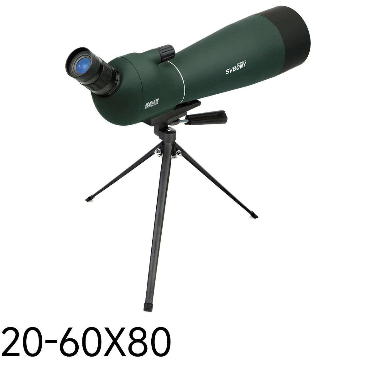 Longue vue monoculaire 50/60/70/80mm Bak4 Porro Prisme — imperméable, adaptateur téléphone, trépied, observation oiseaux
