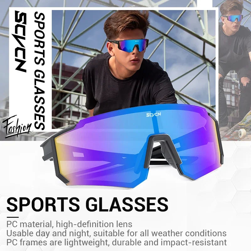 SCVCN nuevas gafas de sol de ciclismo al aire libre para hombres y mujeres, ciclismo de montaña, conducción, gafas deportivas, escalada, gafas protectoras para bicicleta, gafas UV400