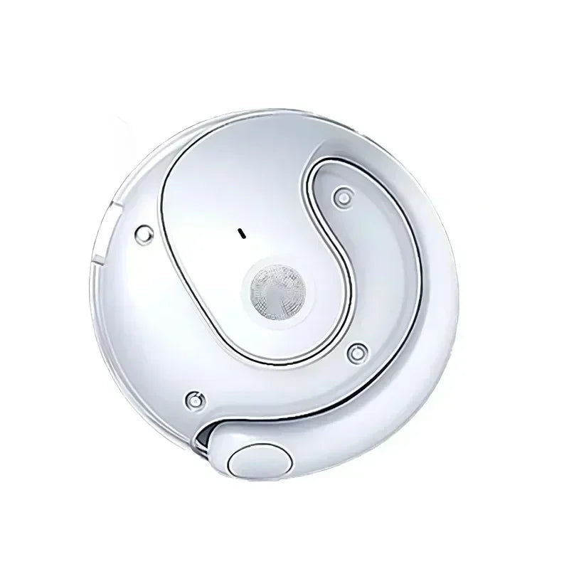 Auriculares inalámbricos Bluetooth, gancho de oreja cómodo, control táctil, con micrófono, auriculares para teléfono, juego