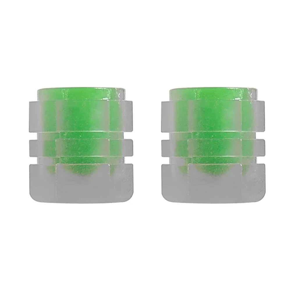 Válvulas de neumático luminosas fluorescentes para Ninebot Max G30 G2 para Xiaomi M365 Pro Mi4 Mi3, boquilla de rueda de patinete eléctrico, válvula de neumático