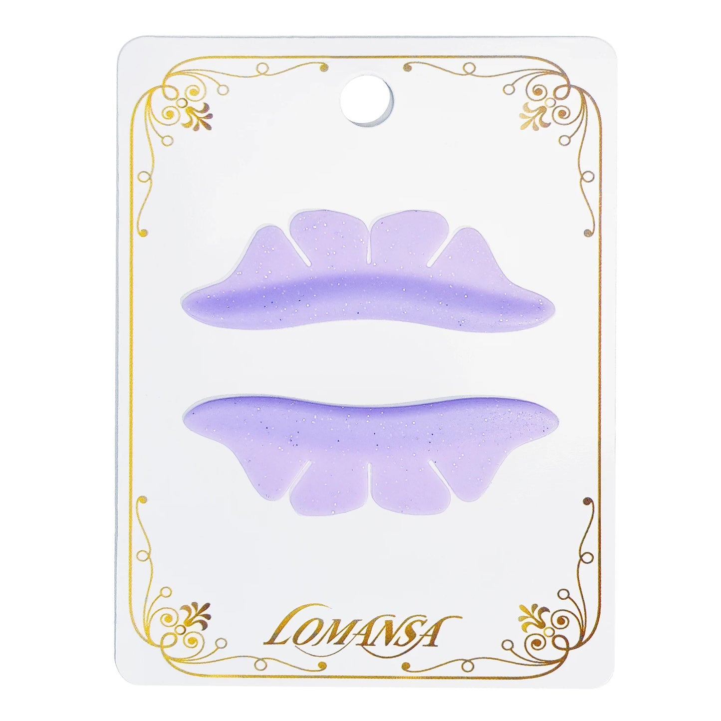 Lomansa 1 Pair Silicone Glitter Butterfly Eyelash Lift Pads Eyelash Perm Rod Shield Eyelash Lifting 3D Eyelash Curler Accessories Tool