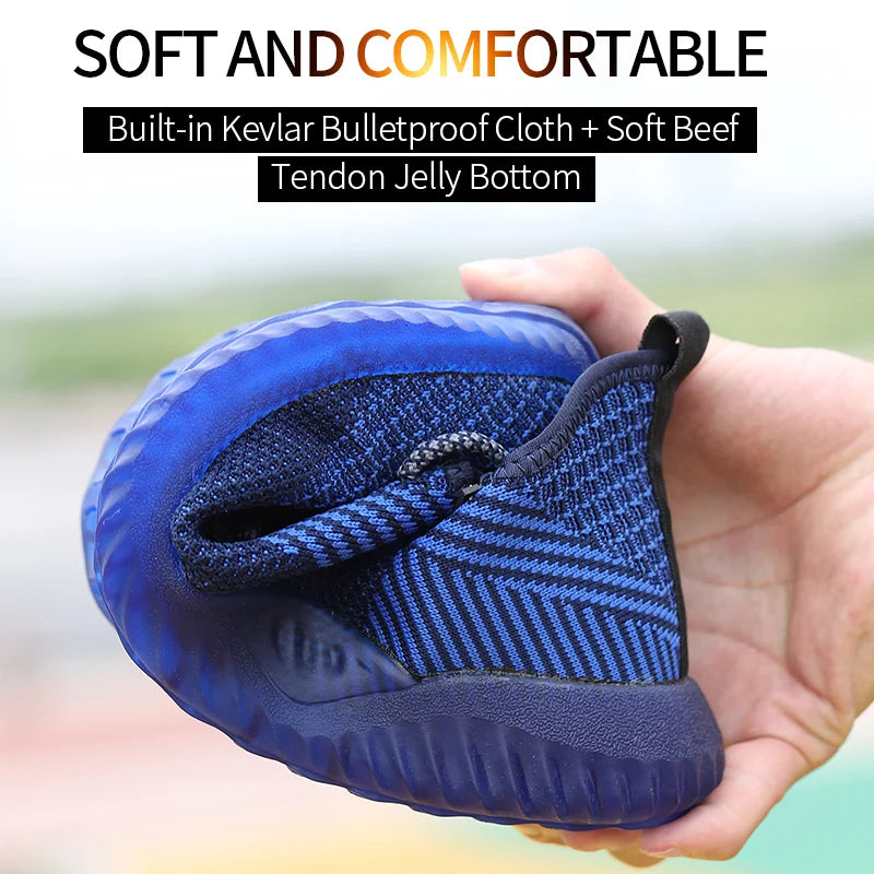 Chaussures de Sécurité Homme Embout Acier Anti-Perforation — Construction & Travail