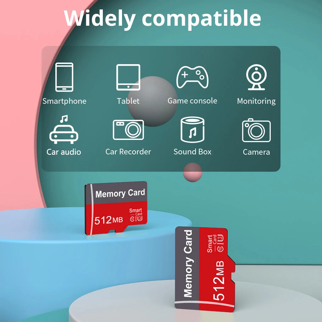 Carte mémoire TF de petite capacité pour téléphone portable, carte TF pour appareil photo, 64m, 128m, 256m, 512m