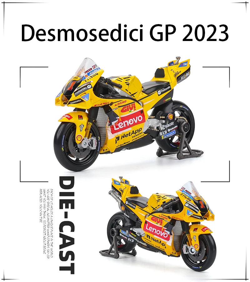 Modèle Réduit Moto GP 1:18 Champion 2024 — Alliage Moulé, Collection & Cadeau