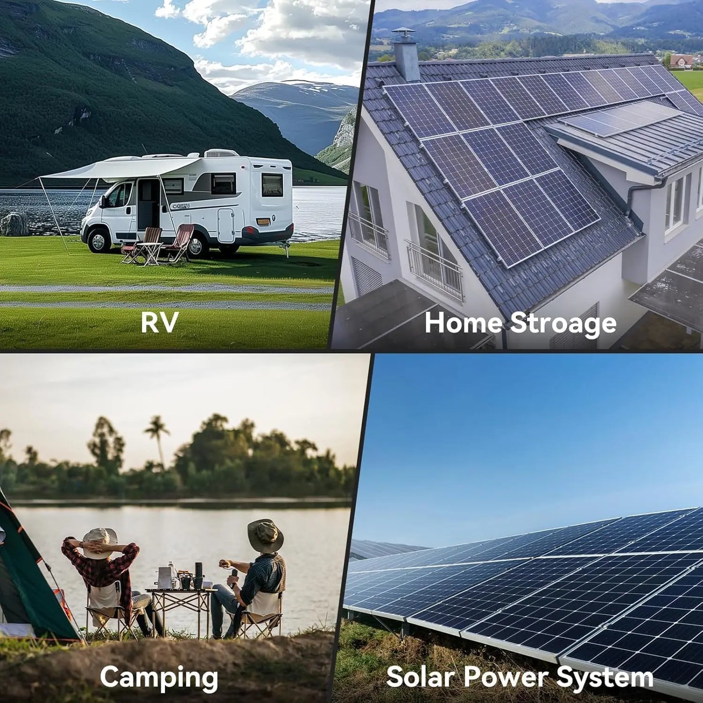 3600W 24V DC to 100/110/120V AC Hybrid Solar Inverter with 120A MPPT Solar Charger Controller Max PV 500Vdc Suitable for LifePo4 Battery