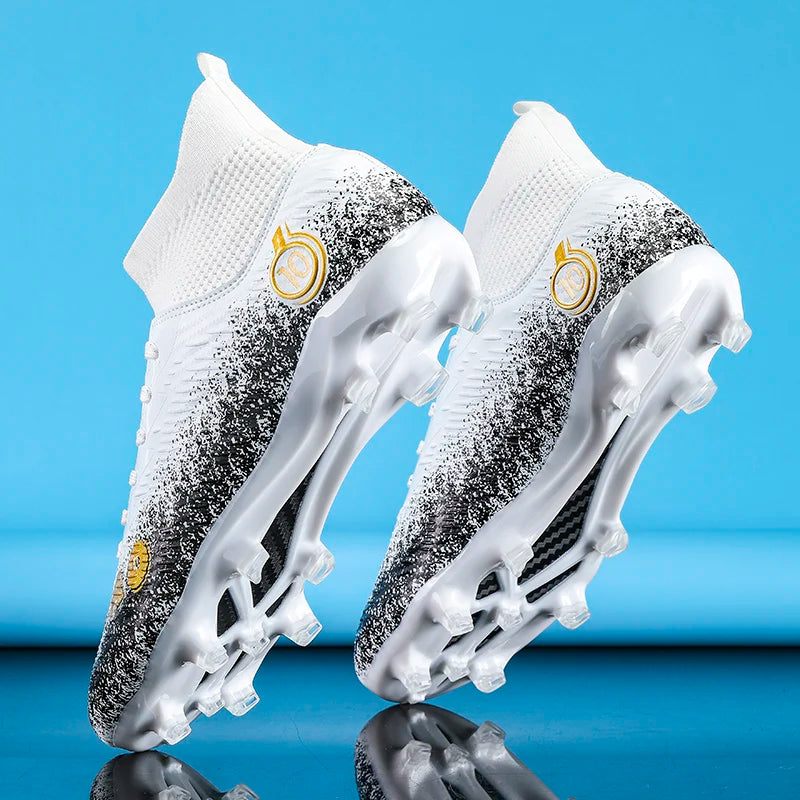 Chaussures de Football Homme Crampons AG Professionnels — Ultralégers & Imperméables