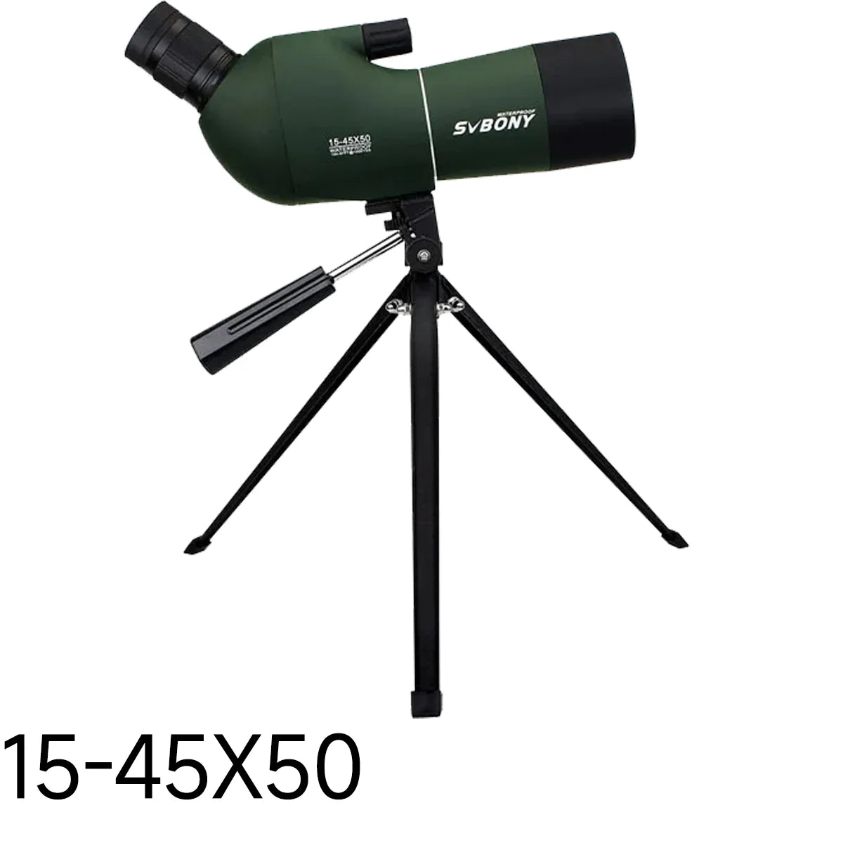 Longue vue monoculaire 50/60/70/80mm Bak4 Porro Prisme — imperméable, adaptateur téléphone, trépied, observation oiseaux