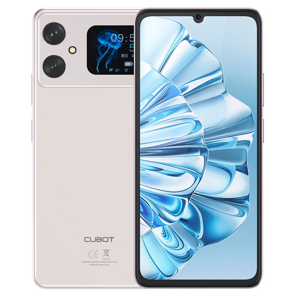 Cubot A20 Smartphone Android 14 — 12 Go RAM, 128 Go, Écran 6,74" 90Hz, 5100 mAh, 48 MP, 4G