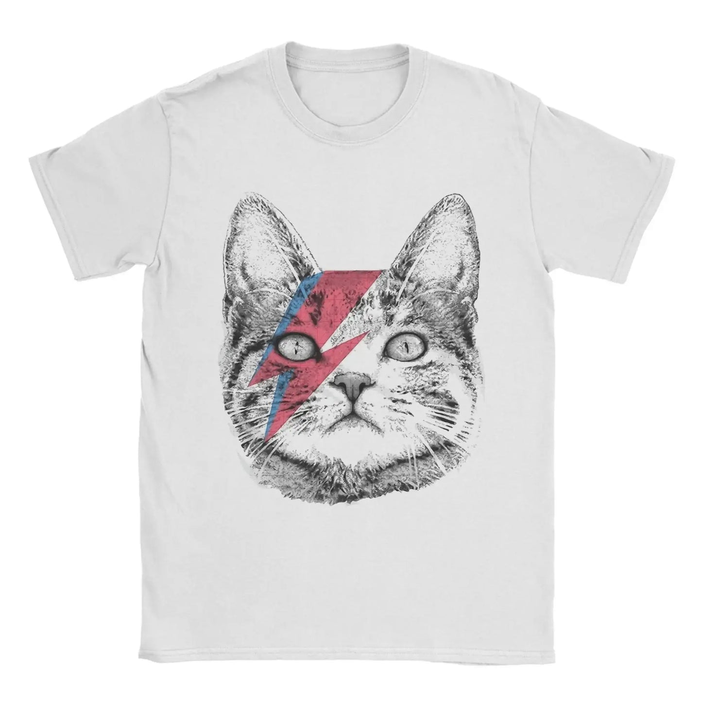 Camiseta informal D-Davids Bowied de cuello redondo, estampada, extragrande, estilo gótico, de algodón, nueva colección