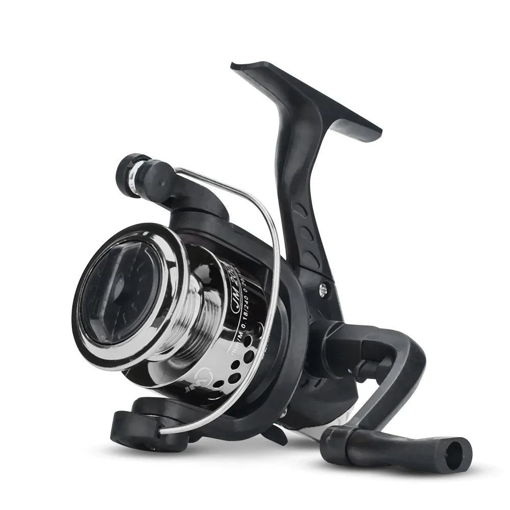Moulinets de pêche Spinning 5.2:1 roue en plastique moulinet de pêche leurre roue navire appât coulée pêche volante à la traîne