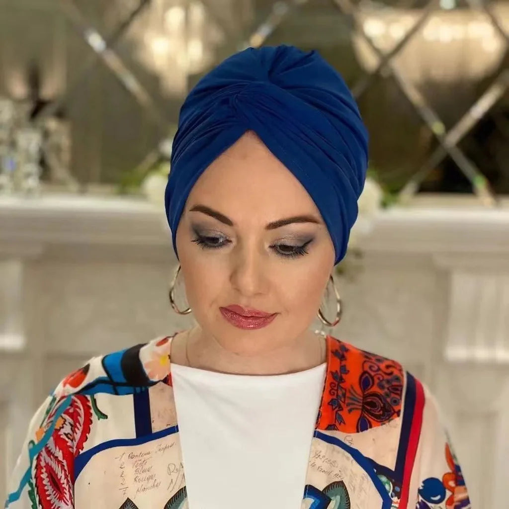 Musulman modeste Hijab casquette sous-capuchon Abaya Hijabs pour femme islamique Abayas Jersey enveloppe instantanée femmes froissé arabe Modal soie casquettes