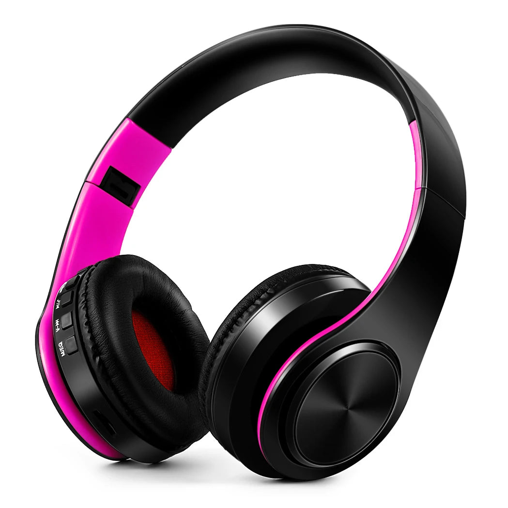 Auriculares inalámbricos Bluetooth para hombre, regalo dorado, auriculares estéreo, juego con micrófono incorporado, universales para Android e iOS