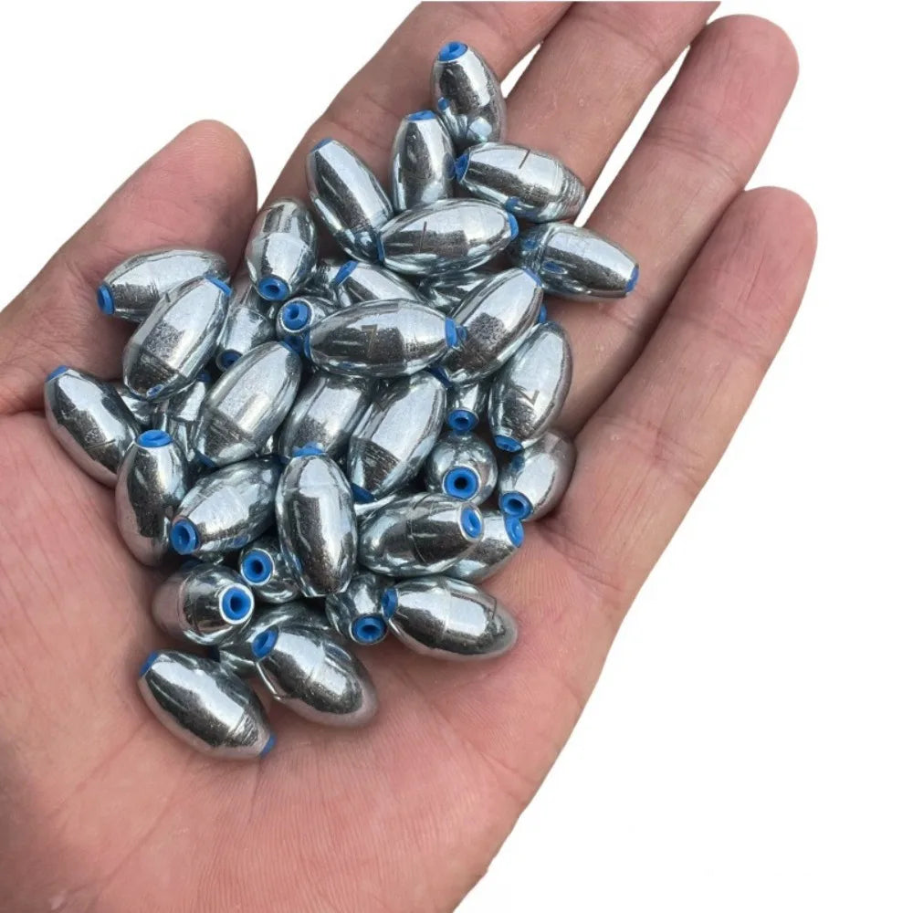 Plombs de Pêche Leurre Creux en Acier — Lot de 20, 3g à 10g